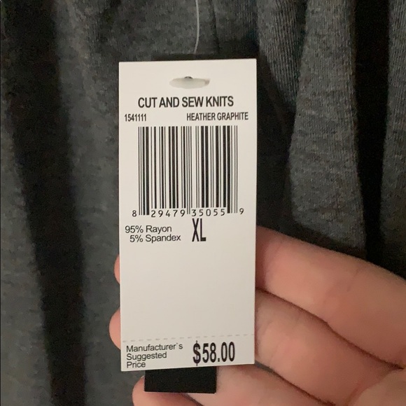 women’s grey long sleeve - Picture 2 of 4